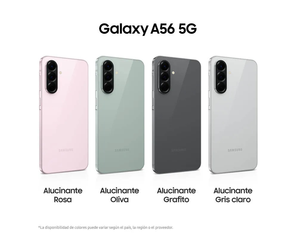Samsung A56 5G 256Gb 12Ram Color Rosa Nuevo Libre