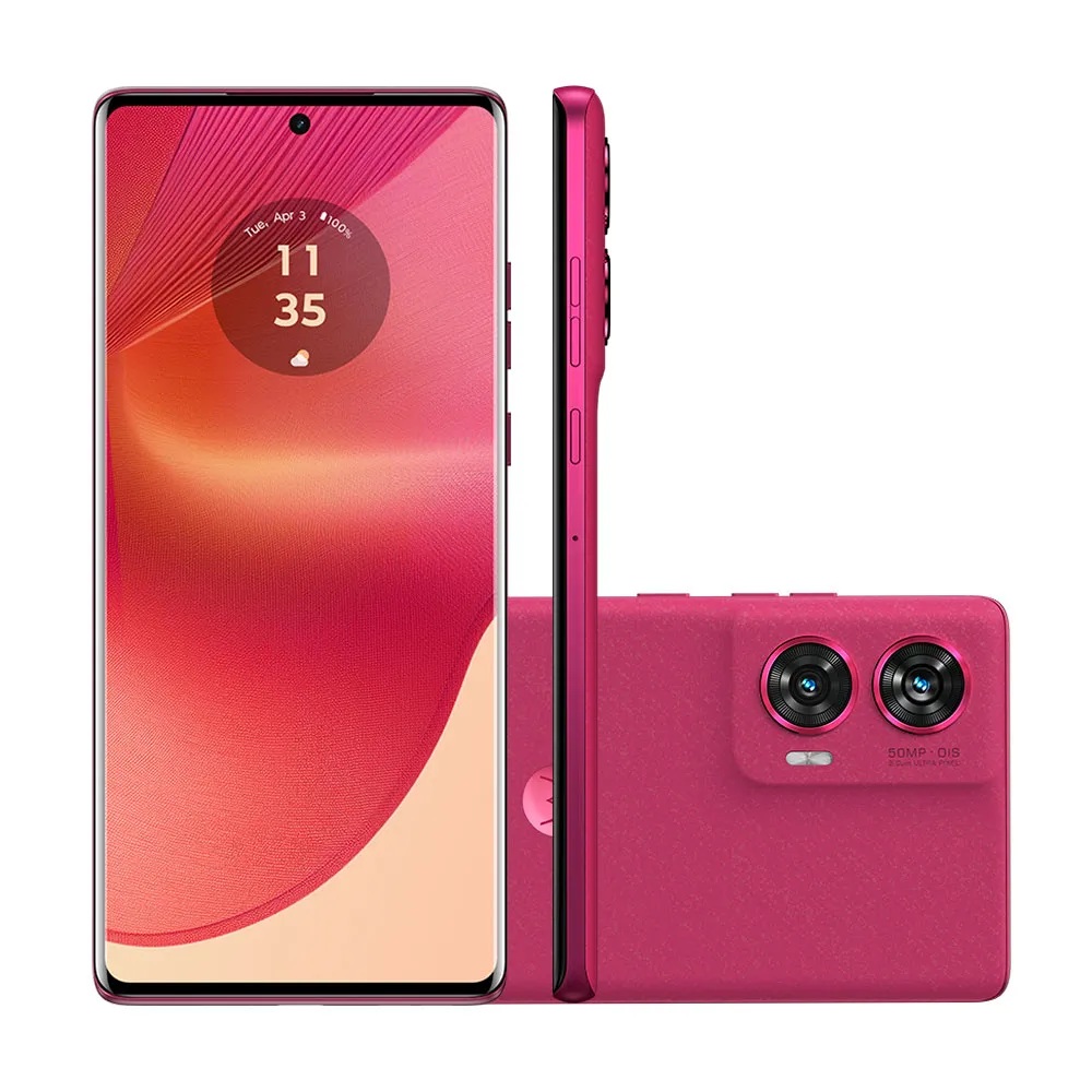 Motorola Edge 50 Fusion 5G  256Gb 12Ram Color Rosa Nuevo Desbloqueado