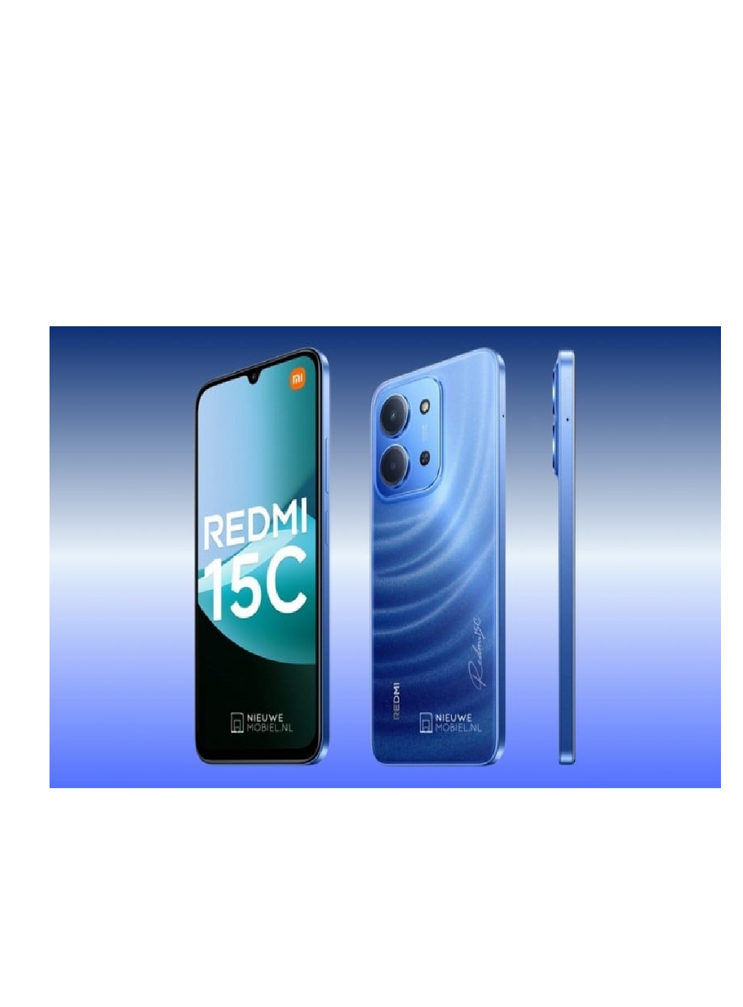 Xiaomi Redmi 15C 256Gb 8Ram Color Azul Nuevo Libre 