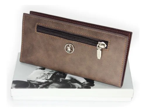 Marca Polo Guy Carteras Polo Hombre Cartera Billetera Larga