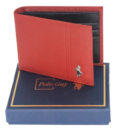 Cartera Billetera  Caballero Polo Guy
