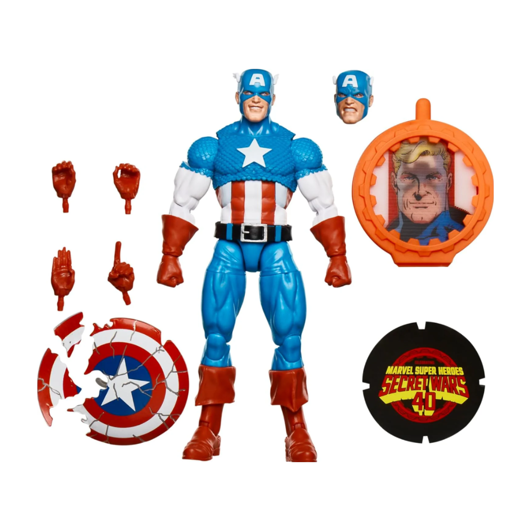 MARVEL LEGENDS - SECRET WARS CAPTAIN AMERICA - MARVEL