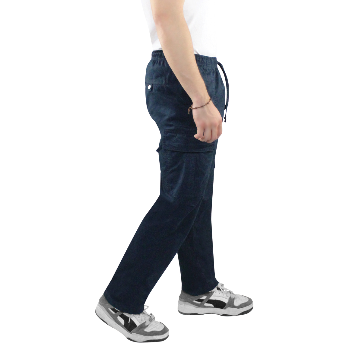 Pantalón Gabardina Hombre Cargo 3411