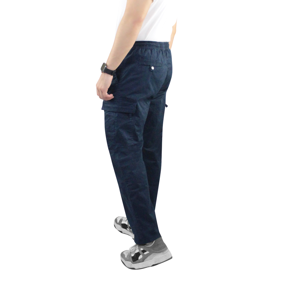 Pantalón Gabardina Hombre Cargo 3411