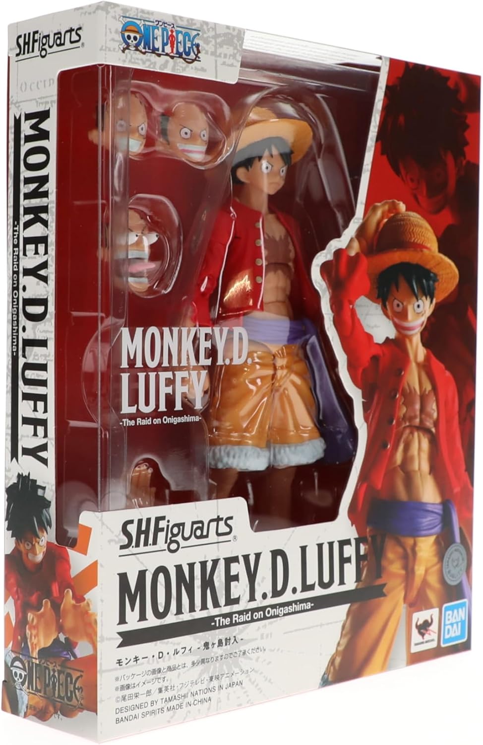 One Piece, Monkey D. Luffy  S.H. Figuarts Tamashii Nations The Raid on Onigashima, Bandai Spirits,