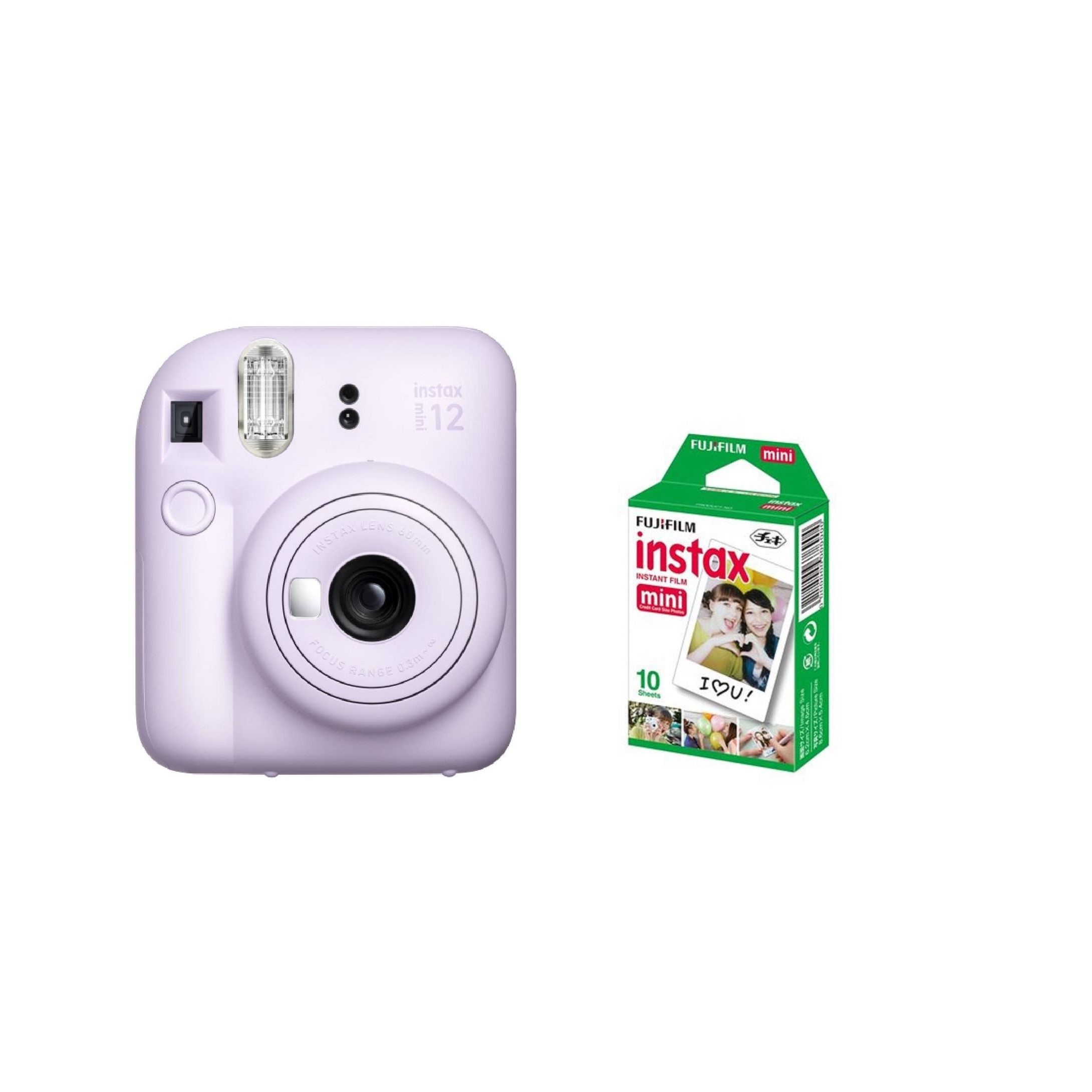 Cámara Fuji Instax Mini 12 Para Fotos Instantáneas Color Morado