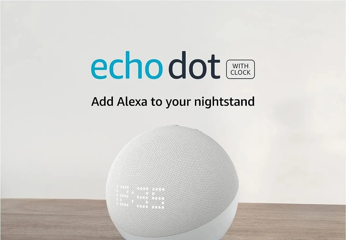 Asistente Virtual Echo Dot Reloj Asistente Virtual Echo Dot Alexa