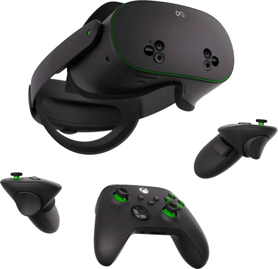 Lente de Realidad Virtual Meta Quest 3S Edición Xbox 128GB Color Negro