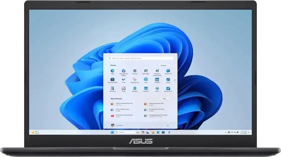 Laptop Asus  Vivobook Go 14 Pantalla  FHD de 14" Procesador  Intel Celeron N4500 4 GB Ram  128 GB eMMC Windows 11 Color  Negro 