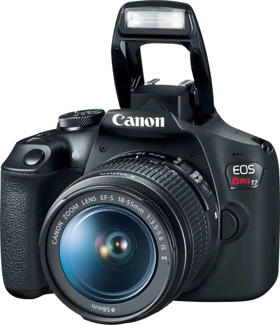 Camara Canon EOS Rebel T7
