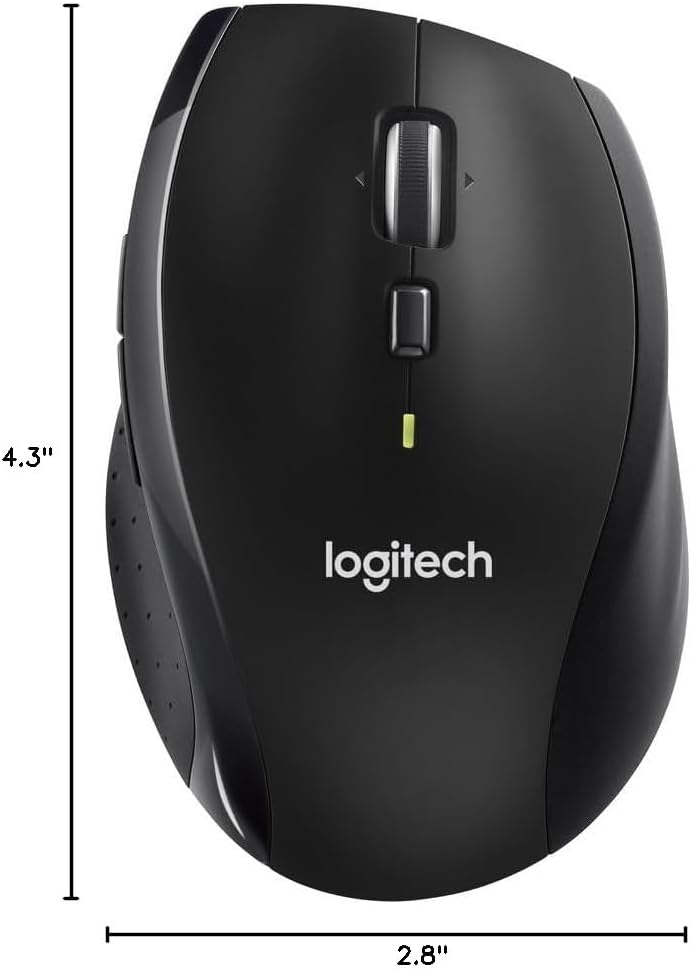 Mouse Inalámbrico Logitech Productiviti Plus M705 USB 2.4 Color Negro