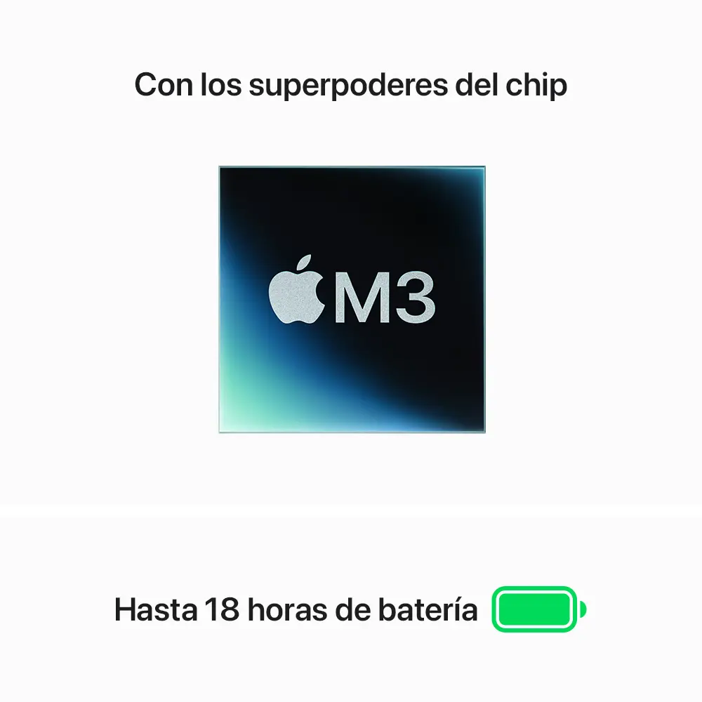 Apple Macbook Air 13 Chip M3 256GB gris espacial