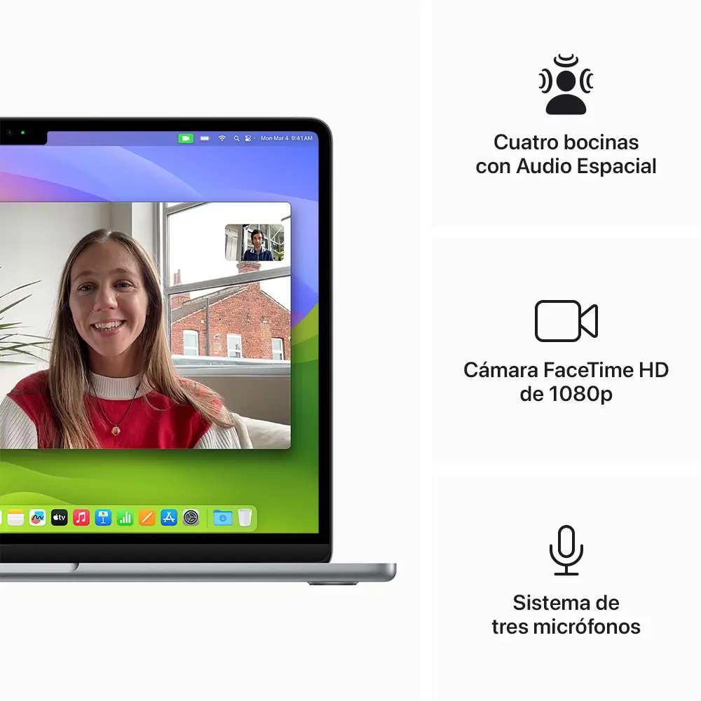 Apple Macbook Air 13 Chip M3 256GB gris espacial