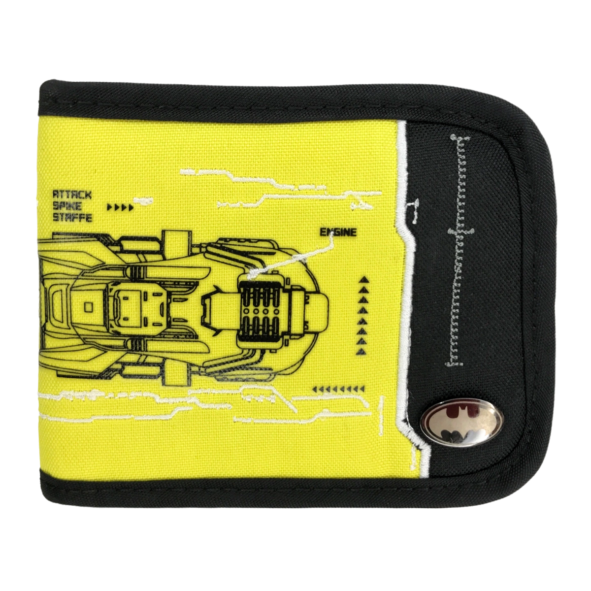 Cartera Con Monedero Infantil Batman.