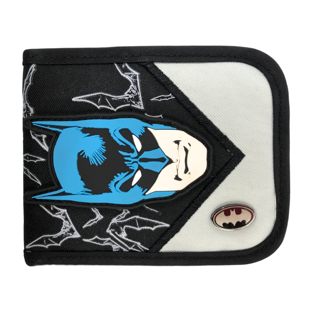 Cartera Con Monedero Infantil Batman.