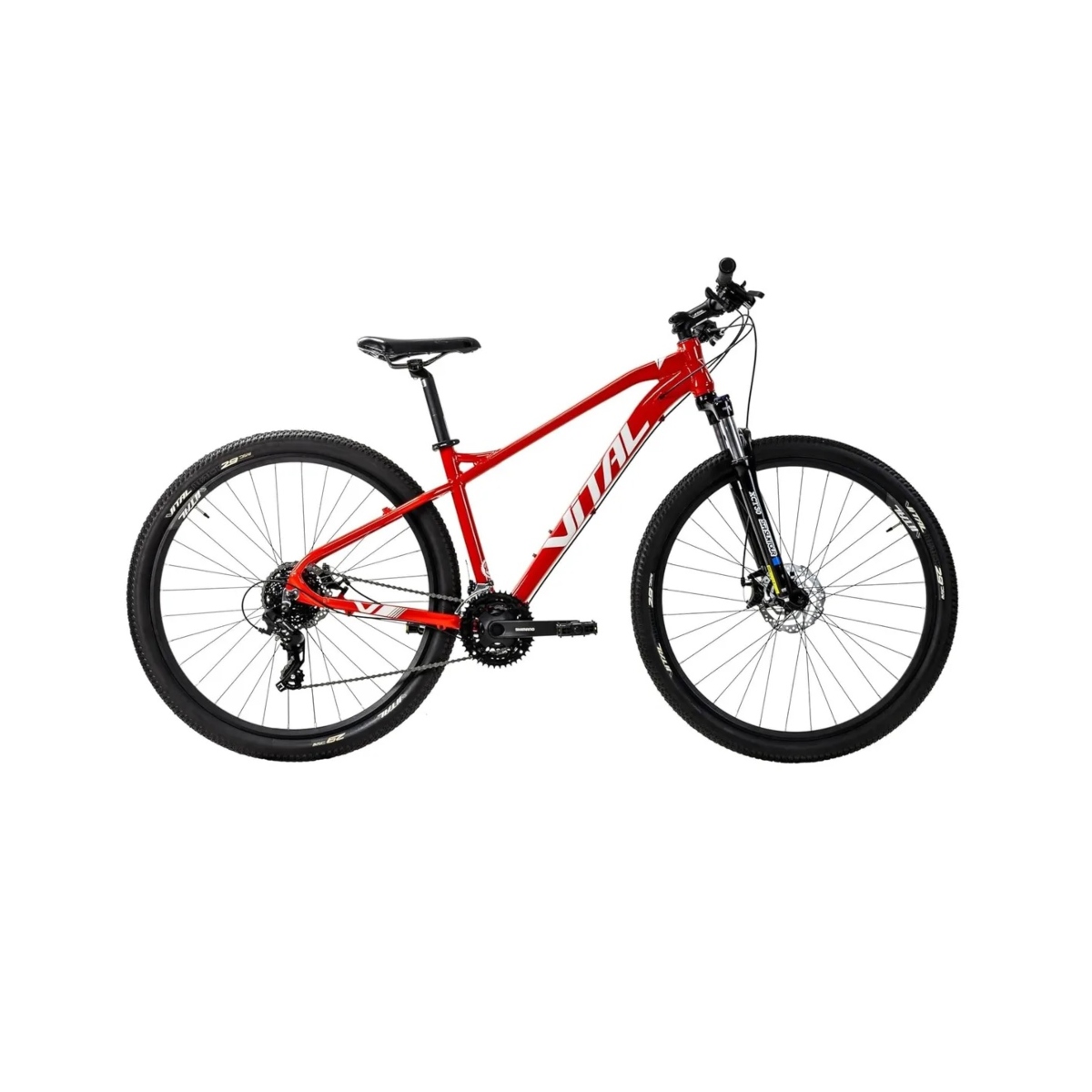 Bicicleta Vital MTB X1 R29 Cuadro Mediano 24 Velocidades Rojo ENDY14