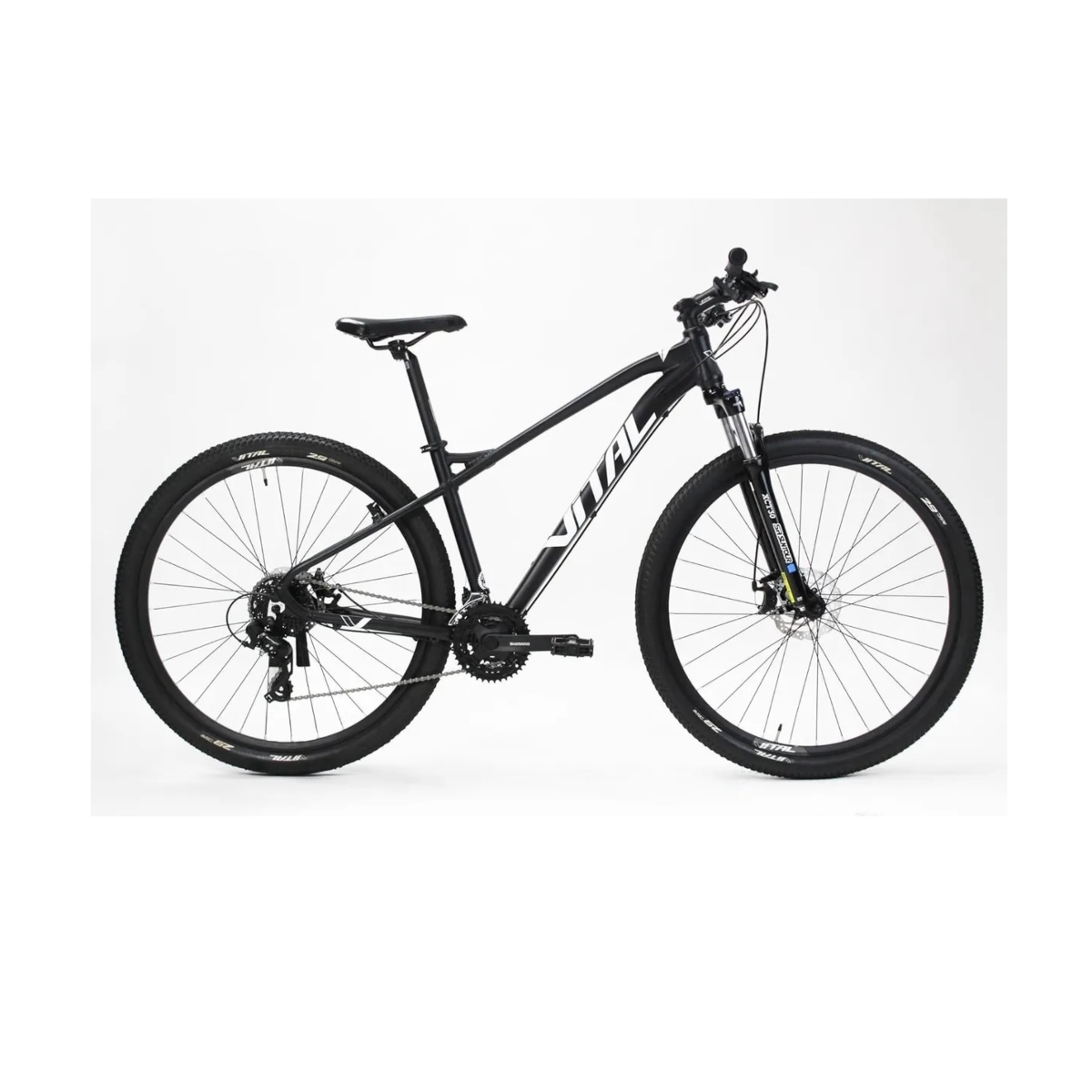 Bicicleta Vital MTB X1 R29 Cuadro Mediano 24 Velocidades Negro ENDY14