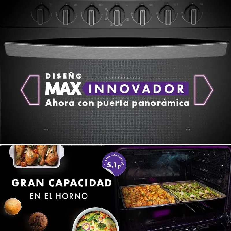 Estufa Acros AFR2000B 30 Negra 