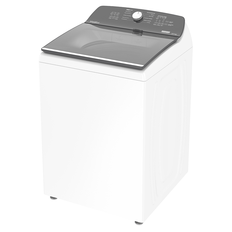 Lavadora Whirlpool 8MWTW2231WJB 22 kg Blanca