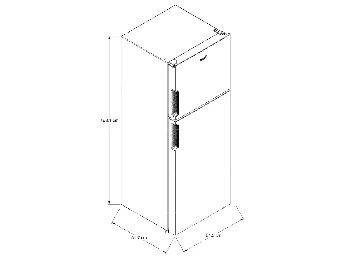 Refrigerador Acros AT1130M 11 p³ Silver