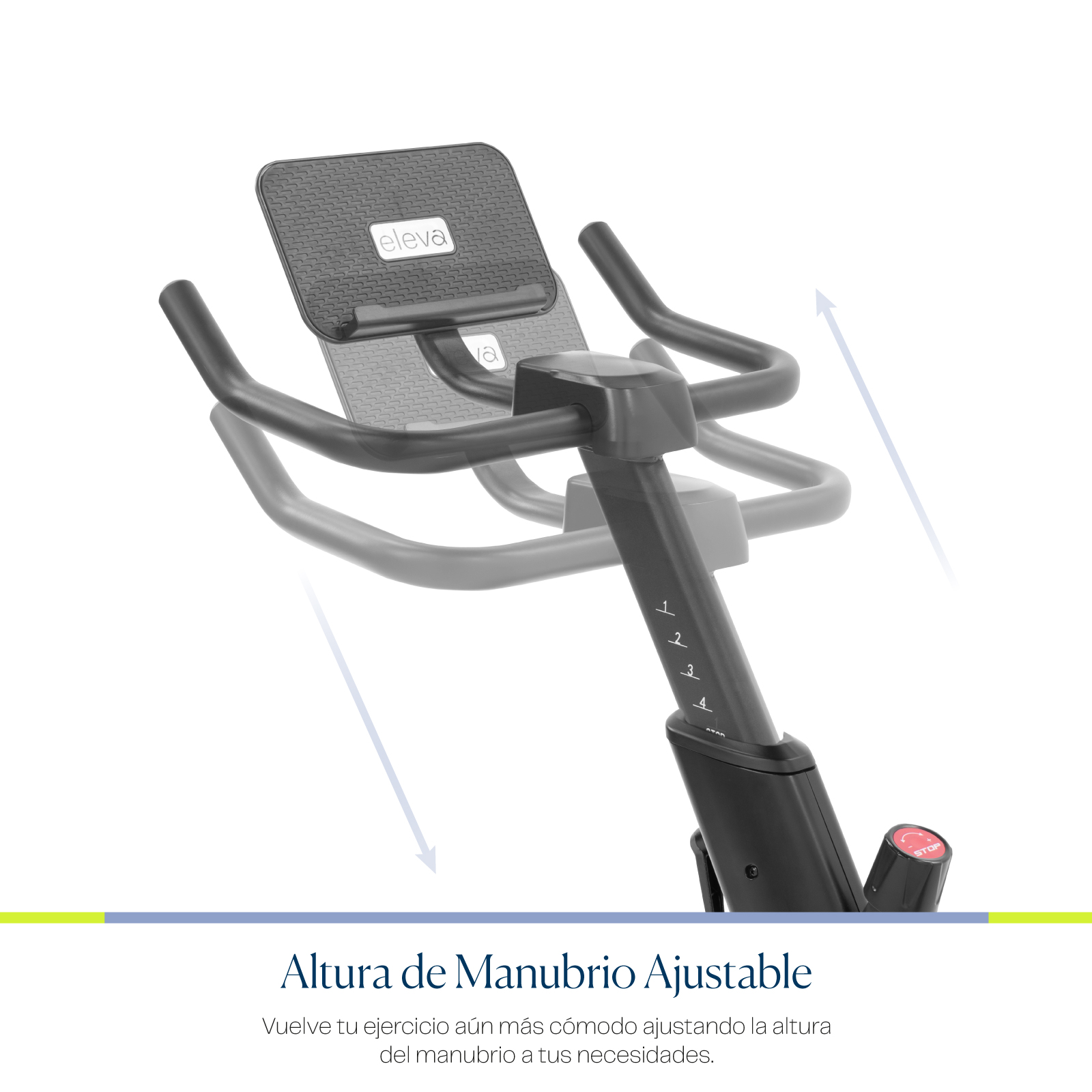 Bicicleta Fija Eleva Spinning Estatica Para Hacer Ejercicio 
