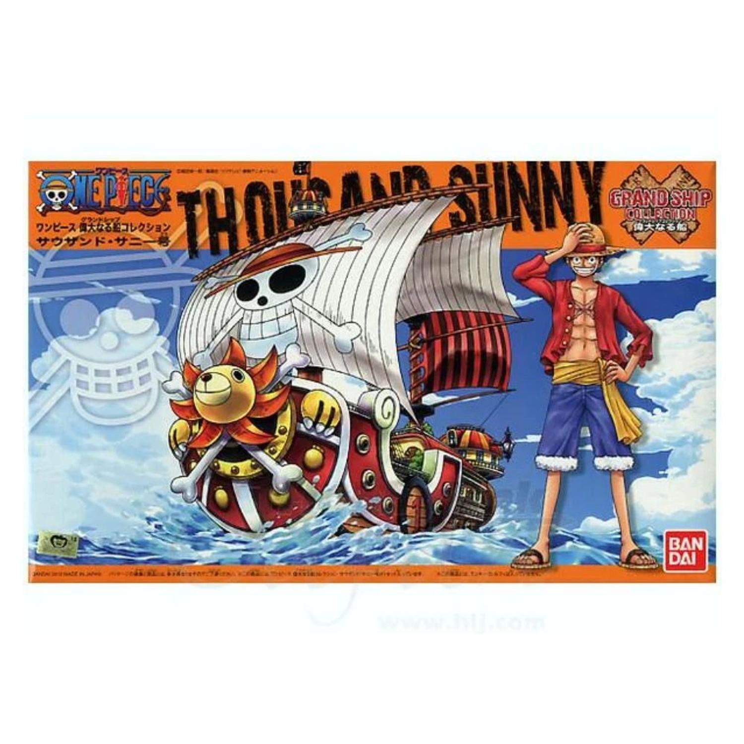 Thousand Sunny Grand Ship Collection Model Kit One Piece 