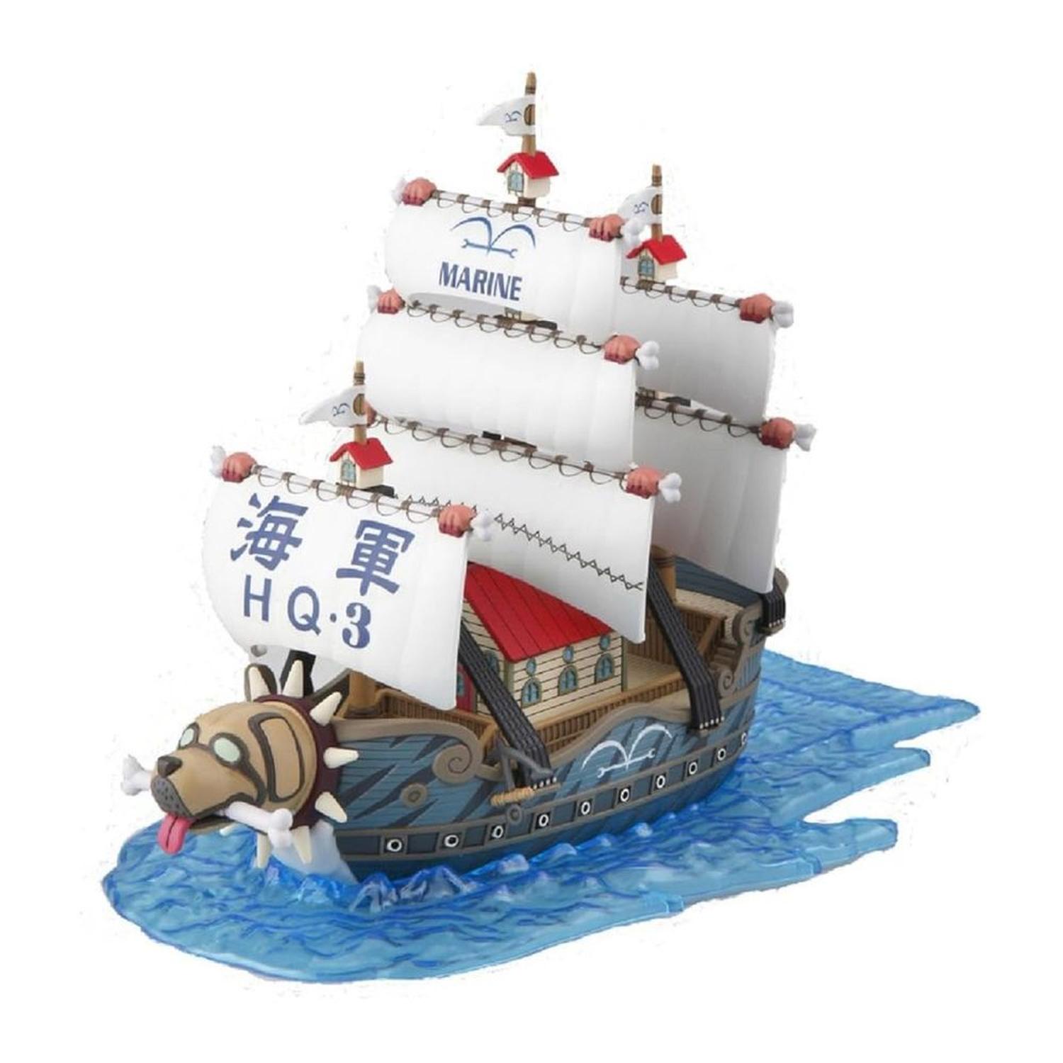 Garp's Marine Ship Grand Ship Collection Model Kit One Piece 
