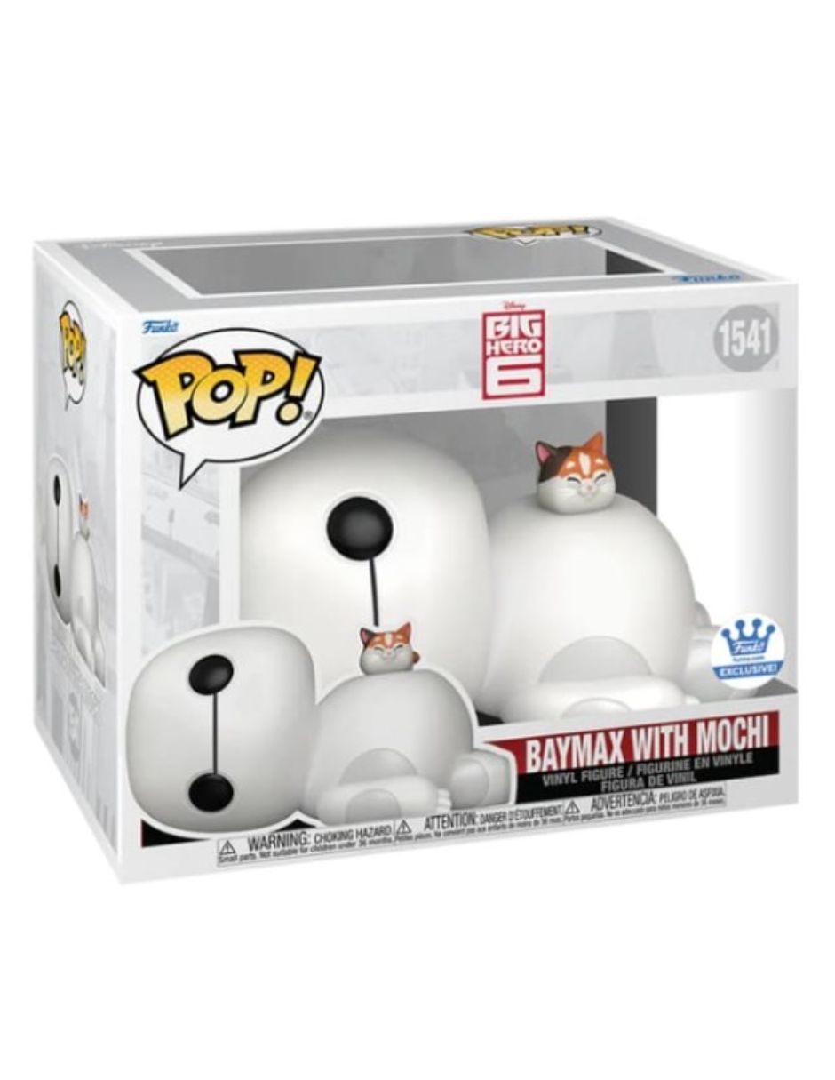 Baymax Con Mochi 6 Pulgadas 1541 Grandes Heroes  