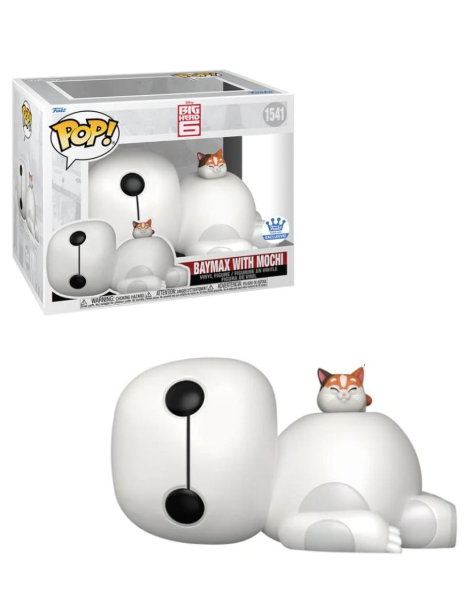 Baymax Con Mochi 6 Pulgadas 1541 Grandes Heroes  