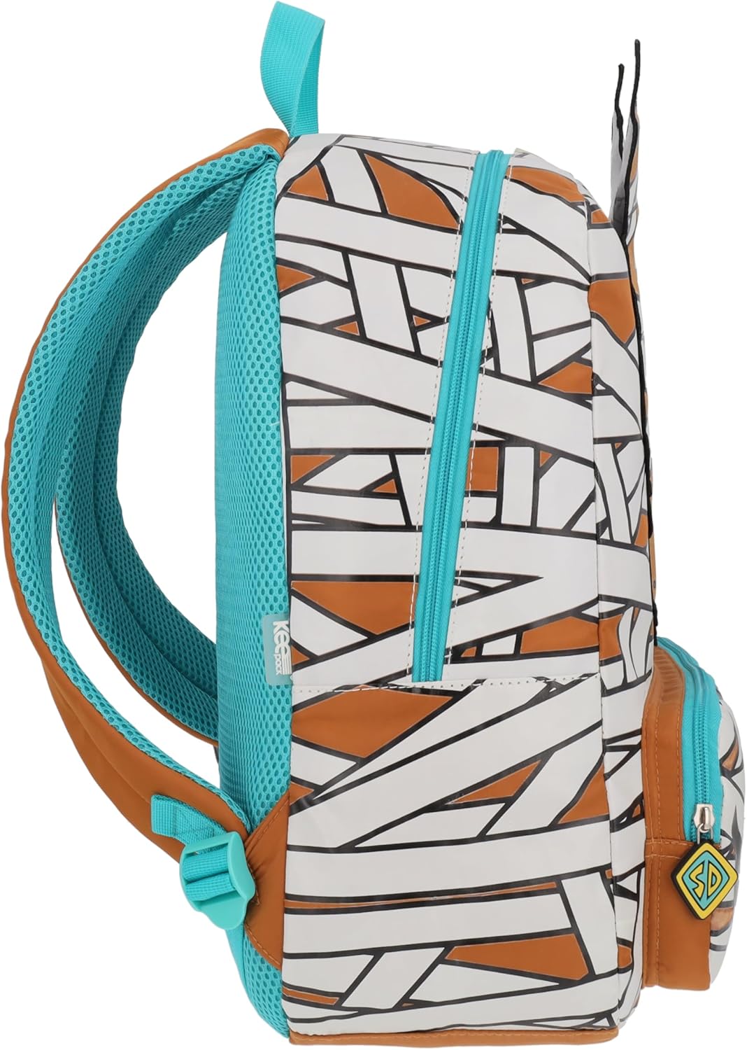 Scooby Doo Mochila Escolar Luminesnte Momia Back Pack