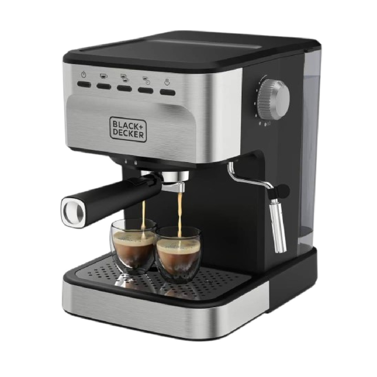 Cafetera Espresso Black & Decker EM0312 compatible nespresso 20 bares