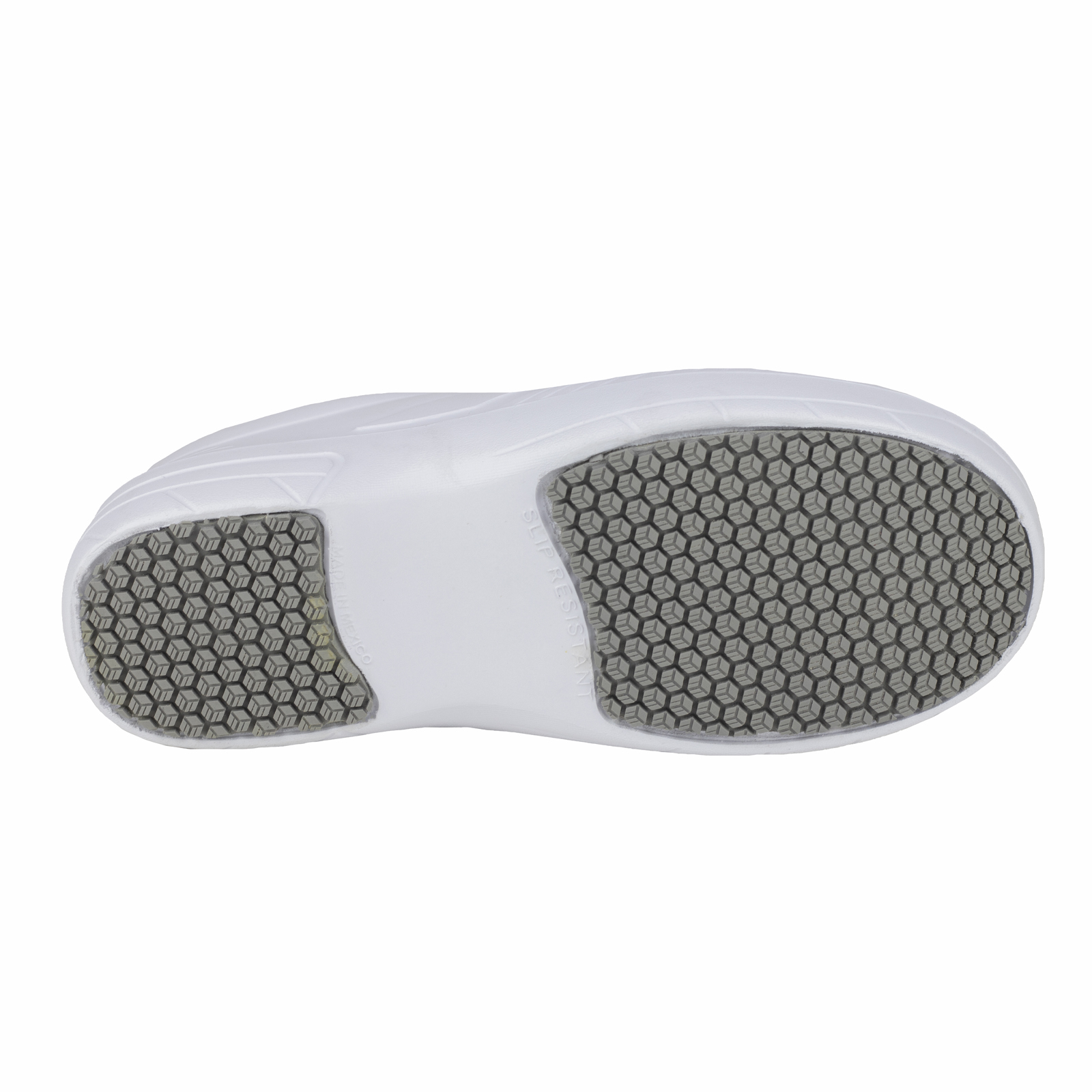 Zapato Clínico De Servicio Antimicrobiano Dr. Cheff 1106 Blanco Antiderrapante Hombre Mujer