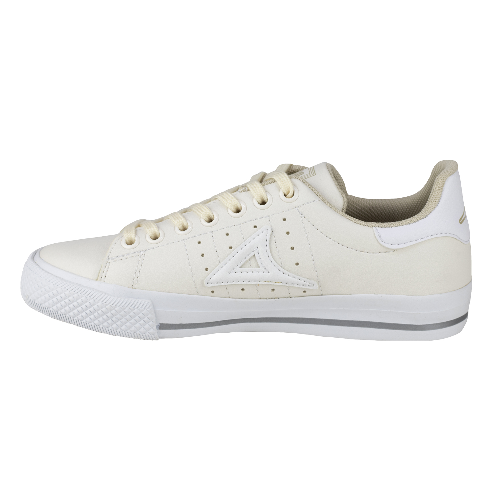 Tenis Básico Sneaker Para Hombre Mujer Cómodo Pirma 6035 Beige Sintético