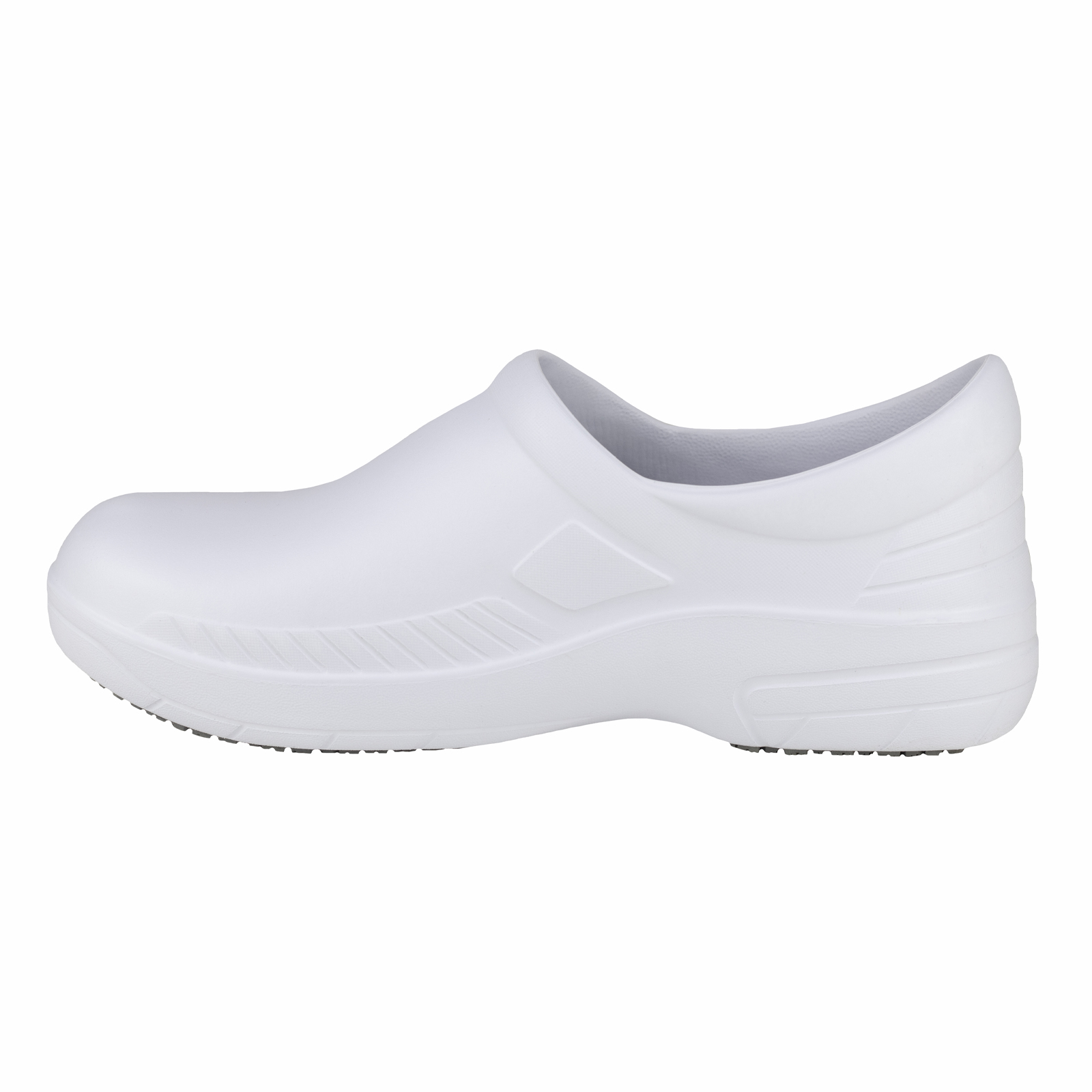 Zapato Clínico De Servicio Antimicrobiano Dr. Cheff 1106 Blanco Antiderrapante Hombre Mujer