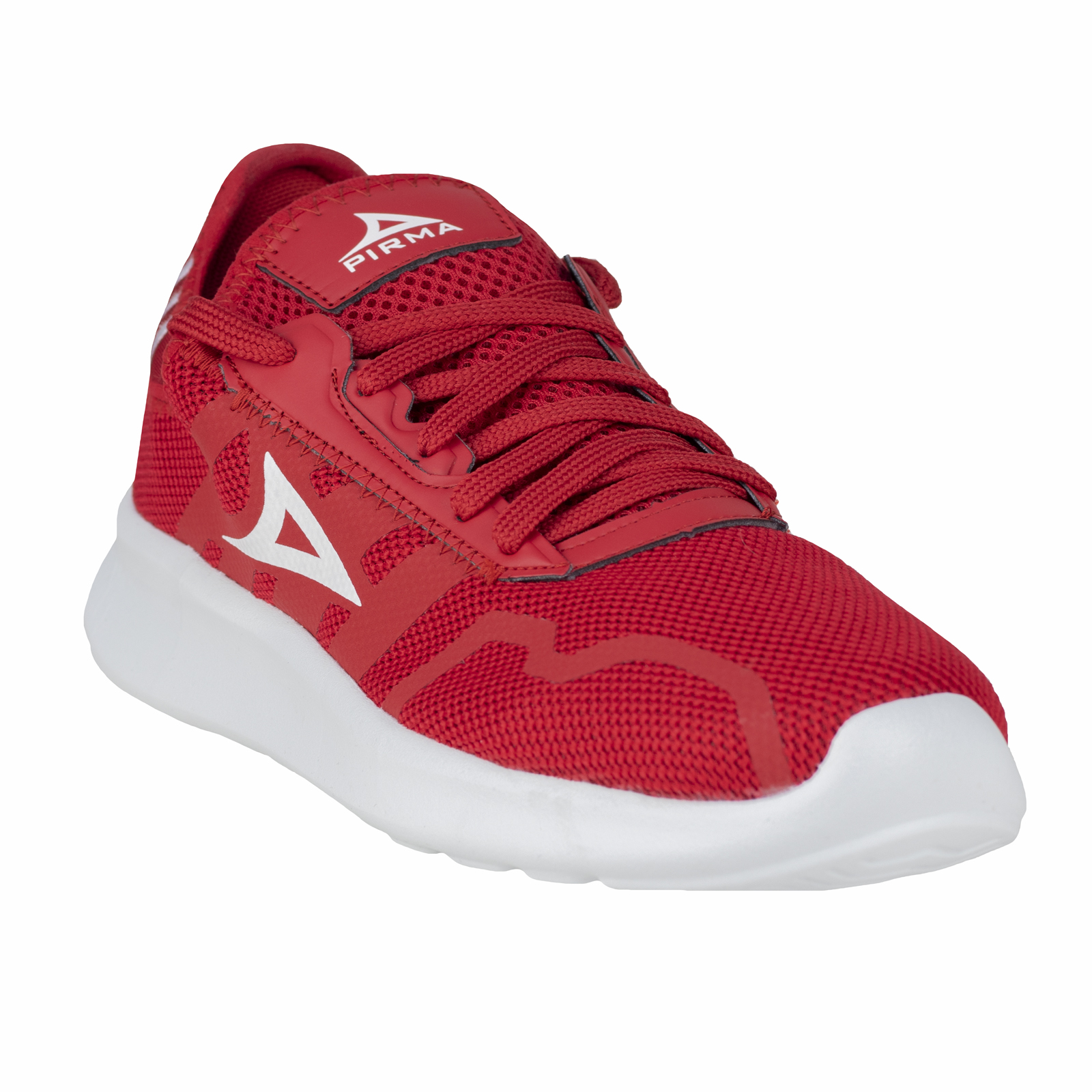 Tenis Running Rojo Hombre Pirma Lenty 8014 Para Trotar Gym