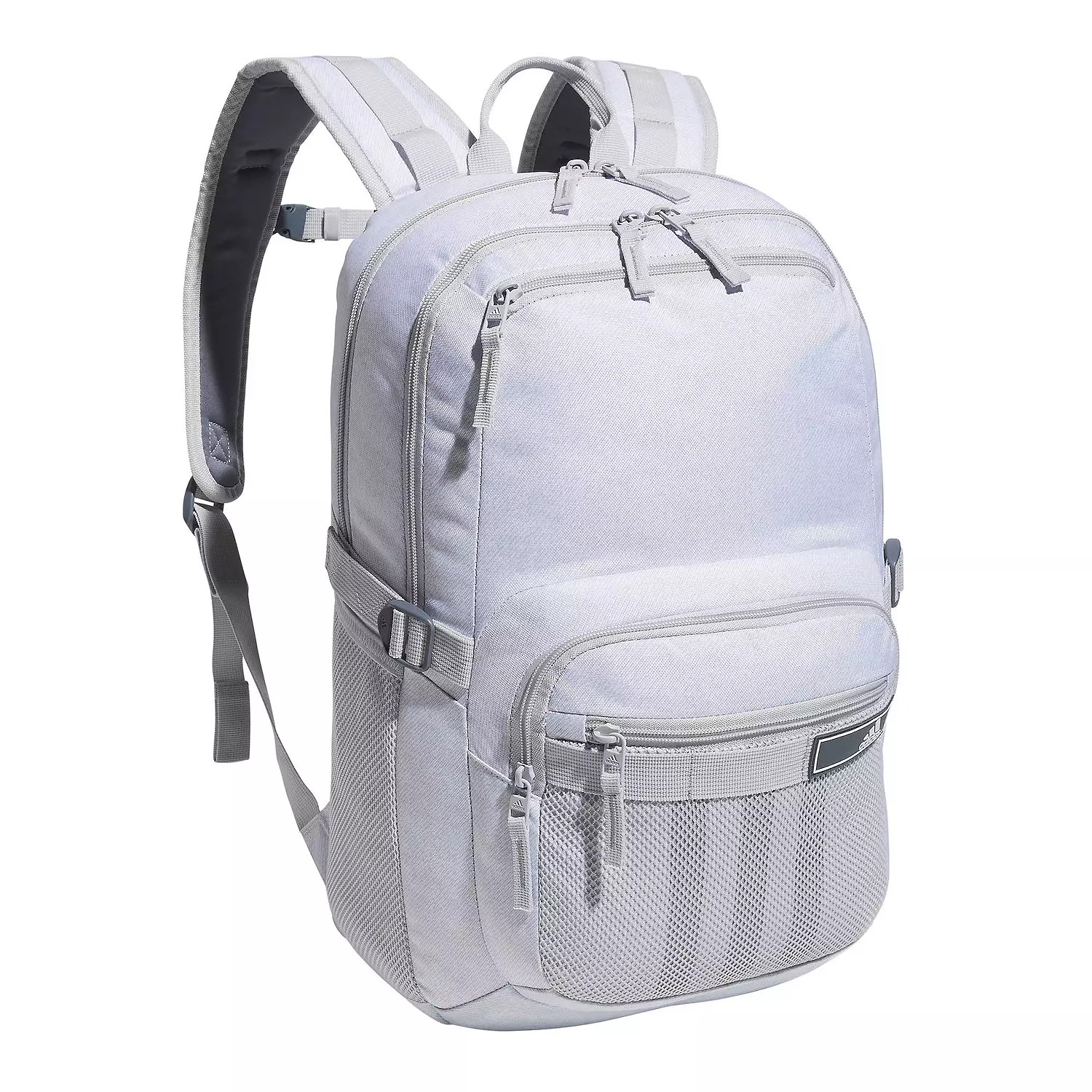 Mochila Unisex adidas Energy Backpack Blanca Compartimentos