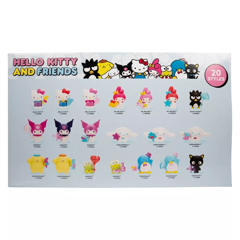 24 Figuras Colección Hello Kitty Original Series 2 Regalo