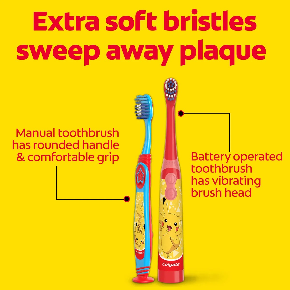 Set Regalo Cepillos de Dientes Colgate Poke Kids Pasta de dientes