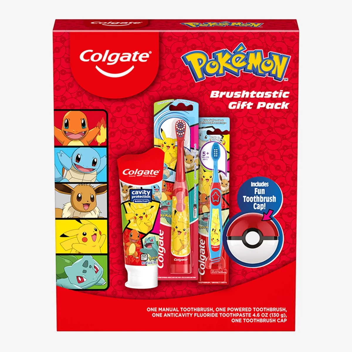 Set Regalo Cepillos de Dientes Colgate Poke Kids Pasta de dientes