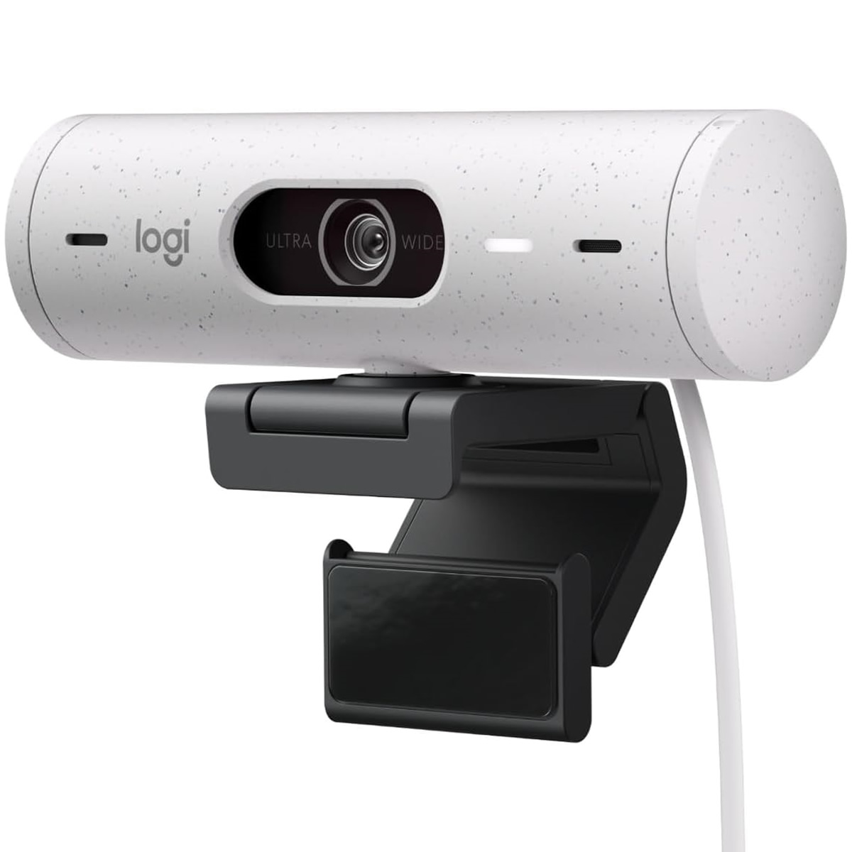 Camara Web Logitech BRIO 500 USB-C Full HD 1080P 4MP Microfono Blanco 960-001426