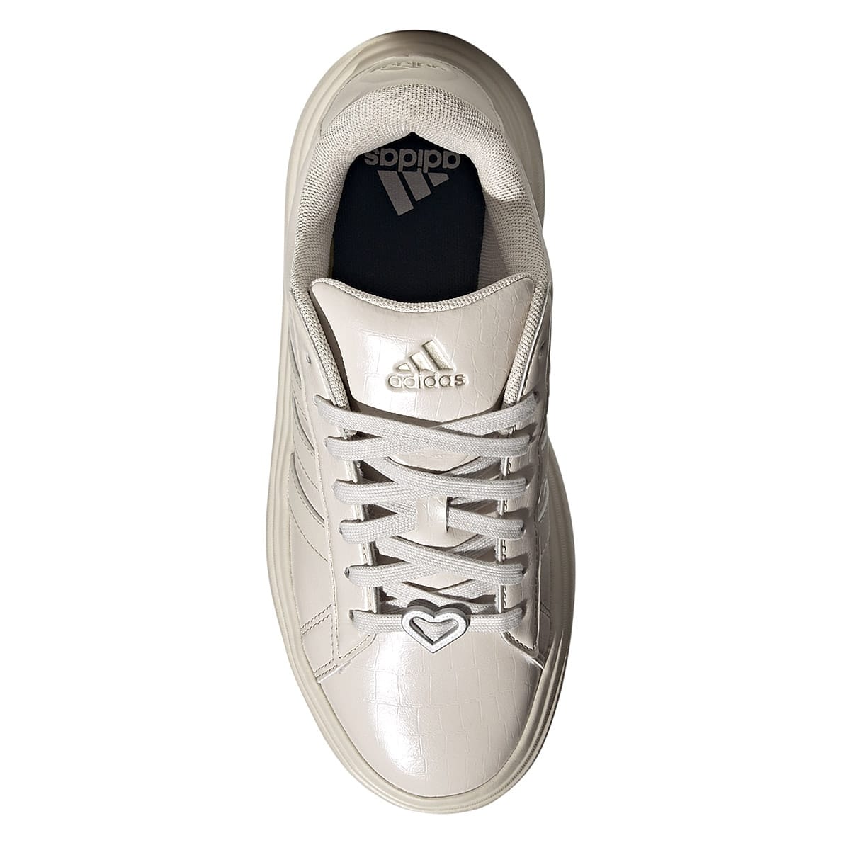 TENIS CASUAL ADIDAS Grand Court Platform COLOR BEIGE PARA MUJER