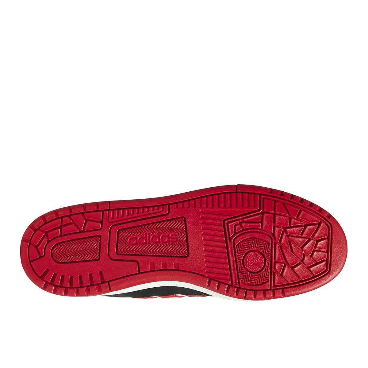 TENIS CASUAL ADIDAS Break Start COLOR NEGRO BLANCO ROJO PARA HOMBRE