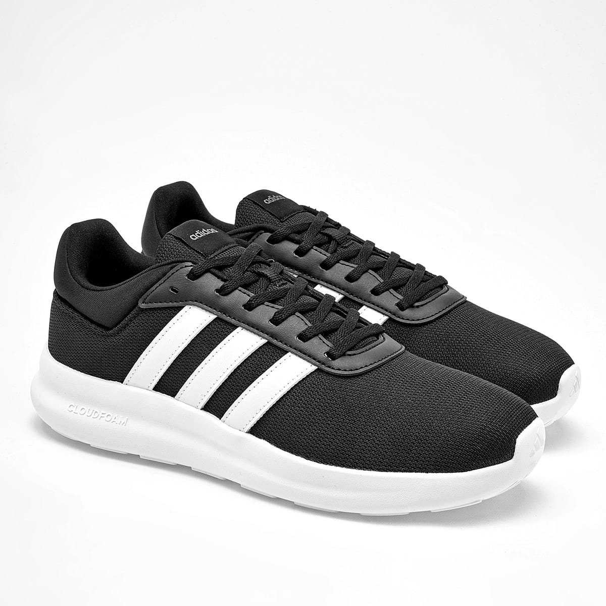 TENIS DEPORTIVO ADIDAS Lite Racer 4.0 COLOR NEGRO BLANCO  PARA HOMBRE