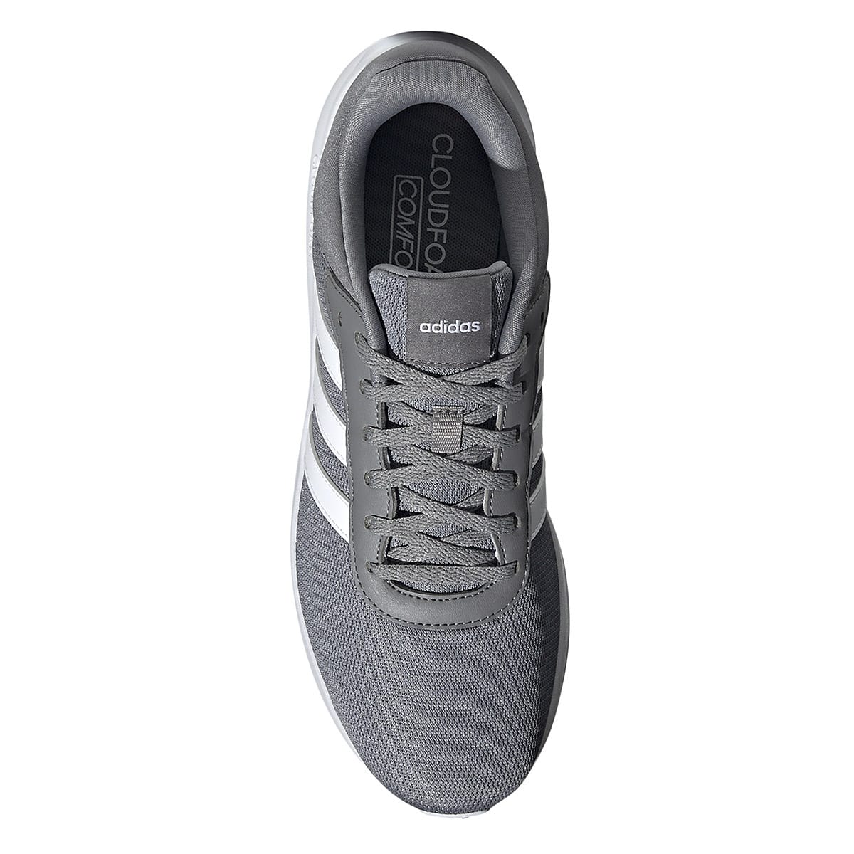 TENIS DEPORTIVO ADIDAS Lite Racer 4.0 COLOR GRIS BLANCO PARA HOMBRE