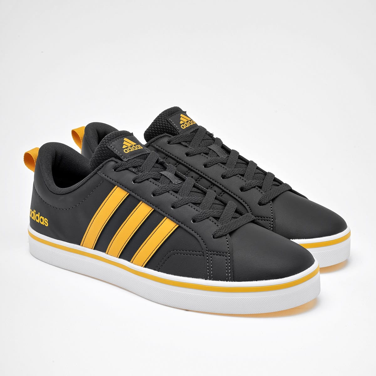 TENIS DEPORTIVO ADIDAS IF7553 COLOR NEGRO AMARILLO PARA HOMBRE