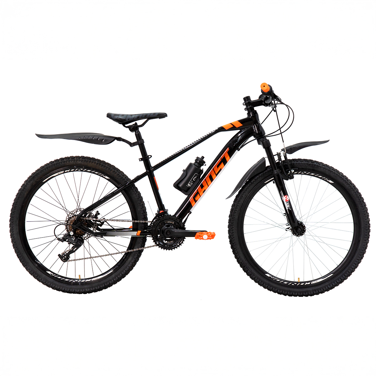 Bicicleta Ghost Hawk Rodada 26 Negro Naranja