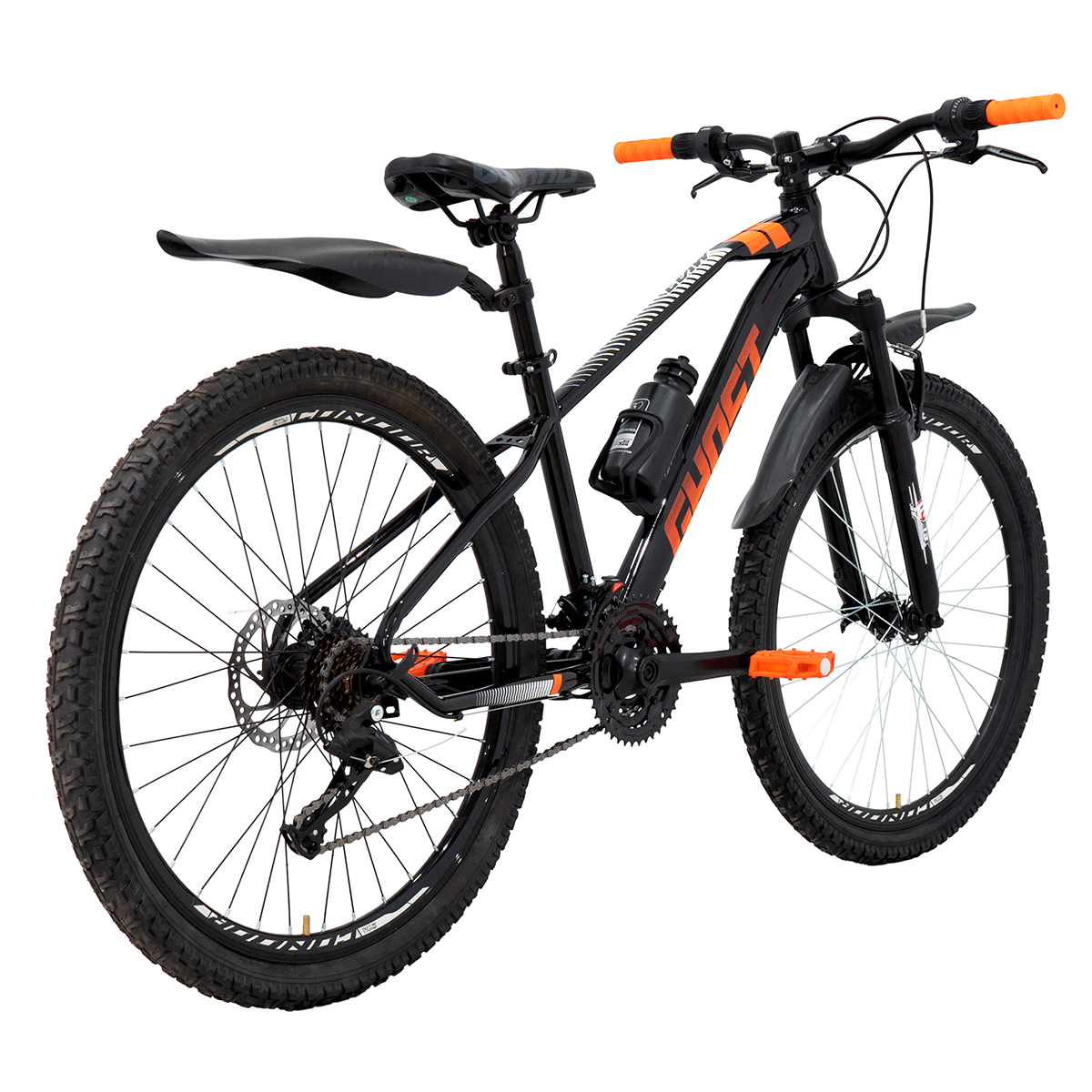 Bicicleta Ghost Hawk Rodada 26 Negro Naranja