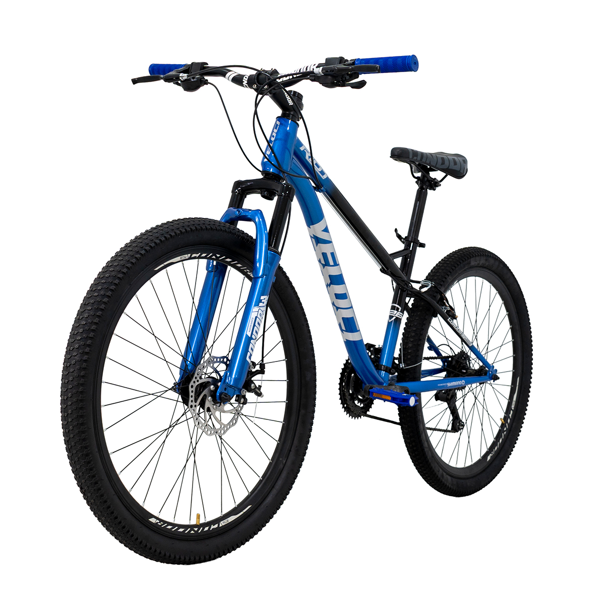 Bicicleta Veloci Riot Rodada 26 Azul De Montaña