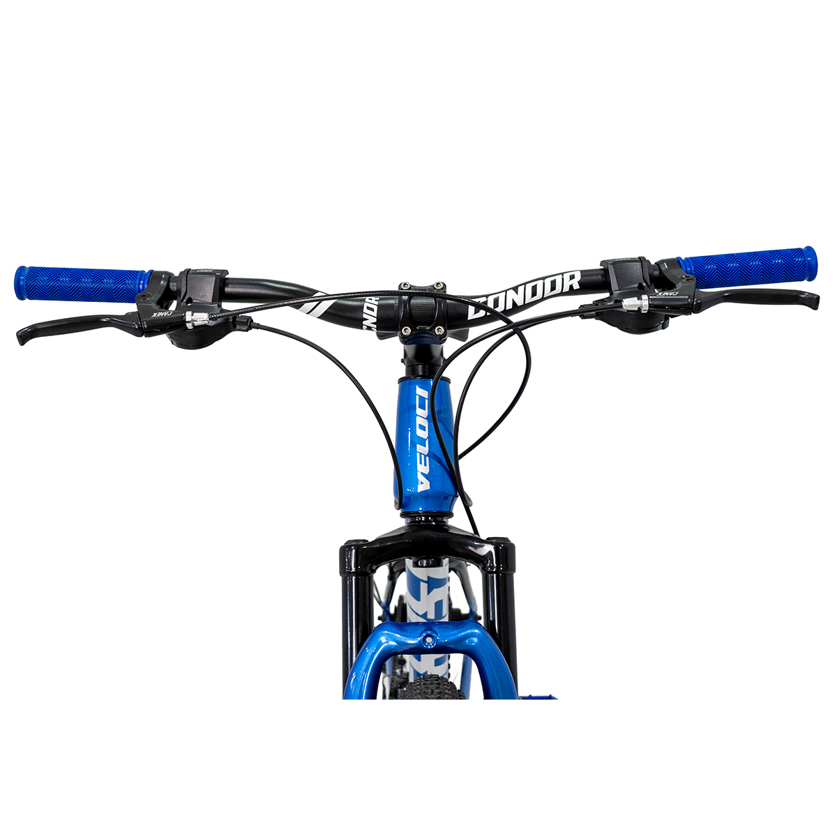 Bicicleta Veloci Riot Rodada 26 Azul De Montaña