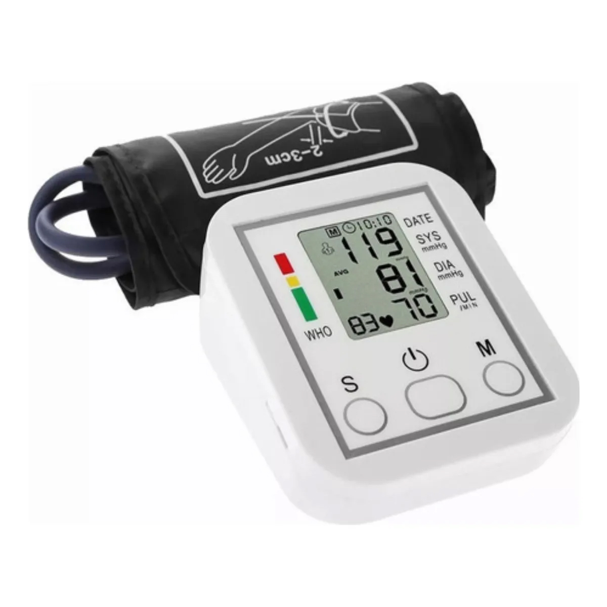 Baumanómetro Digital De Brazo Medidor Presión Arterial Pulso
